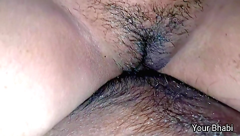 Amateur Indian girl fucked with a big dick with hair