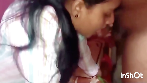 Indian teen with a sexy body is playing with her boyfriend