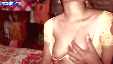 Busty indian brunette has a great time with her hubby