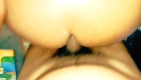 Hairy indian chick with hairy bush is making a video