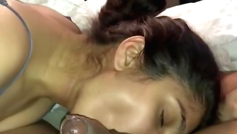 Hot brunette amateur teen 18+ gets cum in her mouth