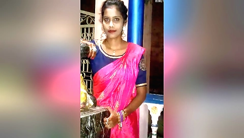 Busty indian milf with natural tits shows her body in hd pov