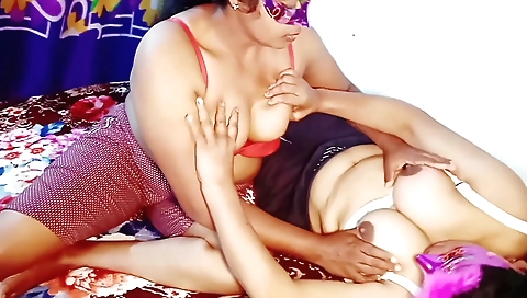 Teen lesbian with large booty and a big ass getting fucked