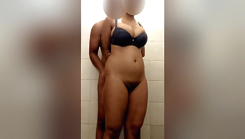 Indian babe with hairy bushy pussy has hairy pussy