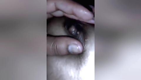 Bhabhi is playing with her hairy pussy in the amateur vid