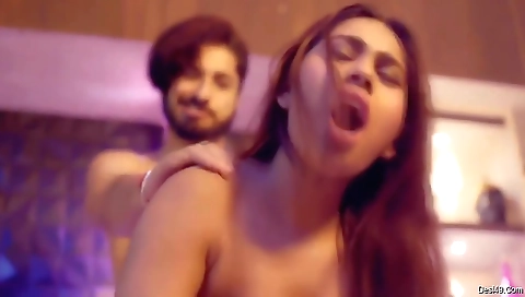 Big ass brunette woman fuck by a stranger in a spa
