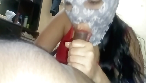 Tanned stepmom with nice big tits is getting her pussy fucked
