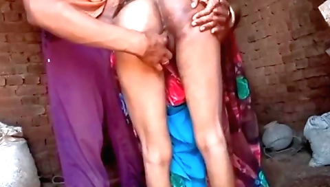 Indian bhabhi gets a creampie in her village bhabhi