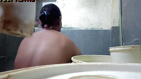 Stepsister-in-law is horny enough to release dick in bathroom