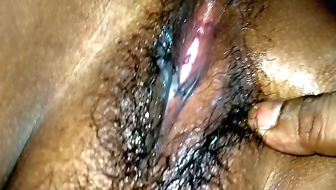Hairy indian girl shows us how she can make it very sexy
