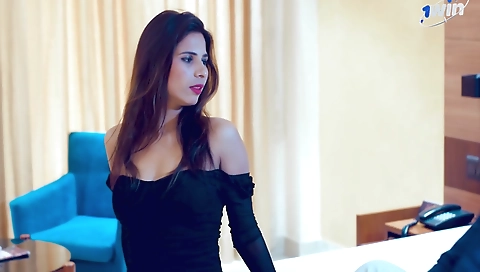 Indian wife gets fucked by her husband in her office