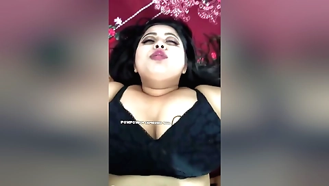 A petite brunette with a big booty and a huge boob is fucked 3 times