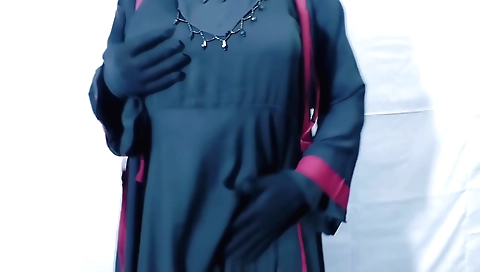 Indian Beautiful Hijabi Muslim Couple Thirsty For Sex