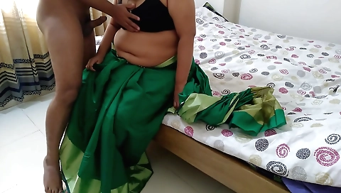 Indian babe with huge boobs fucked by her stepbrother