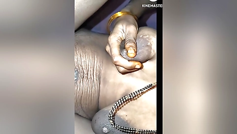 Indian girl deep throats with stepbrother in kitchen