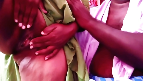 Indian teen 18+ fucks her neighbor with a vibrator