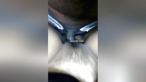Indian girl gets penetrated in her pussy by the big cock