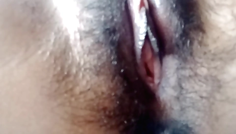 Indian hairy babe is showing off her body in her solo video