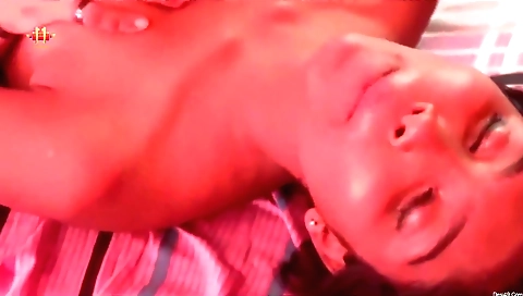 Sexy brunette girl gets her pussy wet with passion