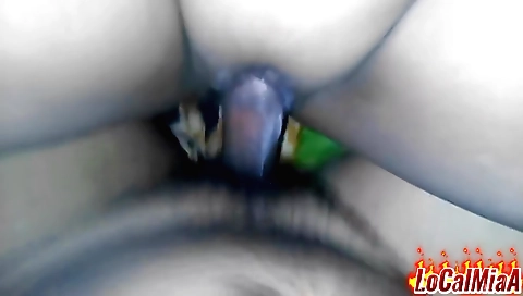 Blonde amateur brunette babe sucks a cock in the bedroom