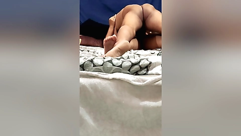 Indian girl fucks in the kitchen and she gets her ass fucked