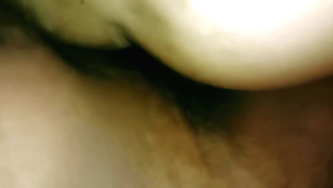 Amateur brunette girl making a home made porn video