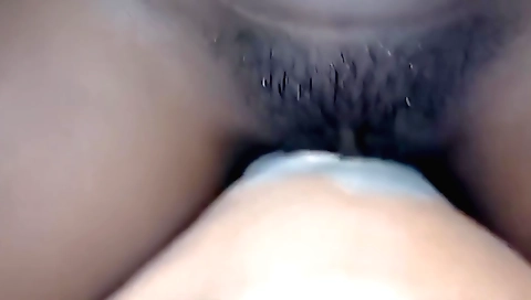 Indian hairy babe shows her hairy pussy in the POV video