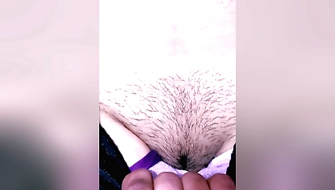 Busty teen 18+ masturbates with her fingers in the shower