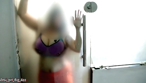 Indian girl fucked her neighbor in a big ass and big tits