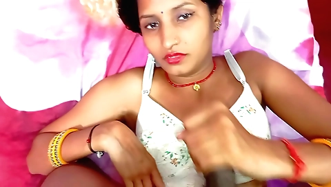 Hairy brunette 18+ hawa fucks her hairy 18+ bhabhi
