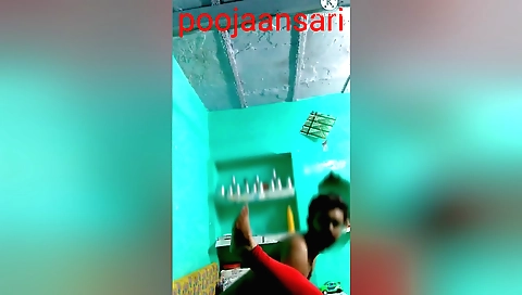 Indian bhabhi with natural tits gets her asshole fucked