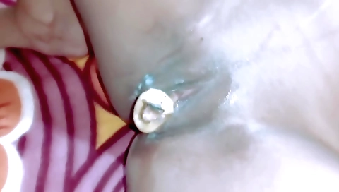 Indian girl is getting fucked in the bedroom in the solo scene