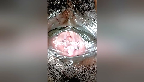 Stepbrother creampied hairy wet pussy of stepdaughter