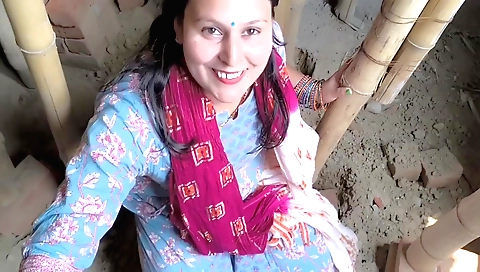 Indian brunette getting rammed in her pussy in POV scene