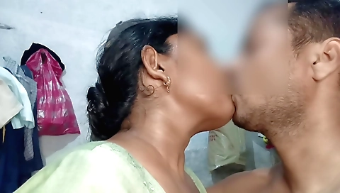 Indian stepsister gets her pussy fucked by stepbro