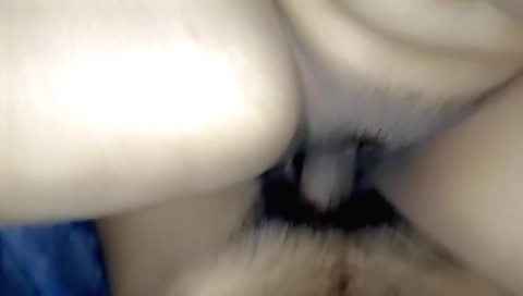 Hot girl with a shaved pussy fucked by her boyfriend