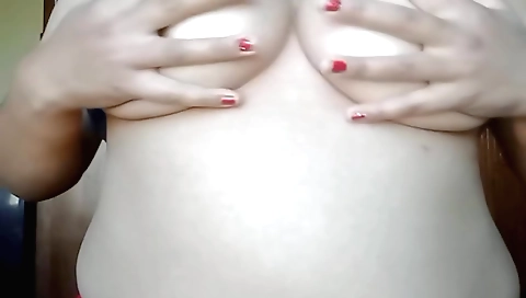 Indian solo girl masturbating while in her hot lingerie