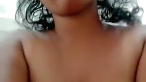 Indian mom with big tits making out with her stepson